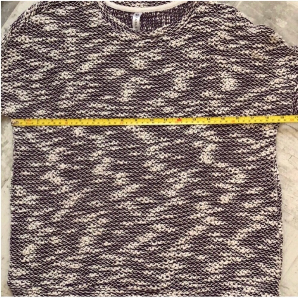 Fabletics Knit Sweater, Purple & White - Picture 8 of 8